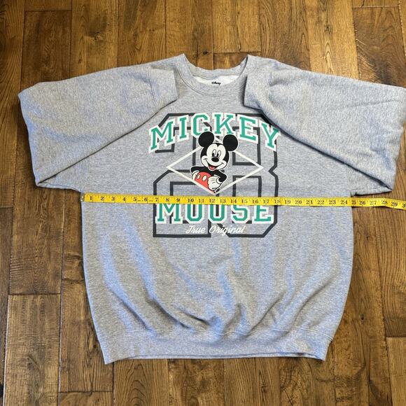 Disney Mickey Mouse True Original Sweatshirt Size L/XL Sweater Pullover 28 - Picture 4 of 5
